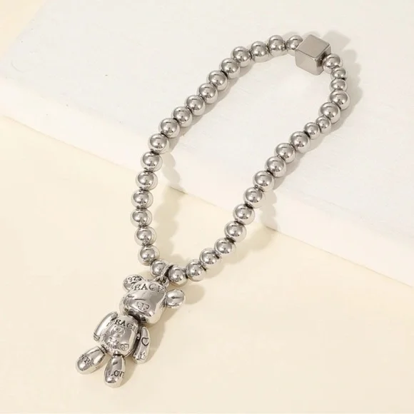 Teddy Beaded Bracelet